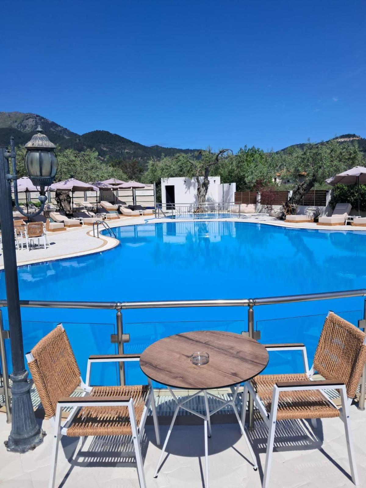 Ocean Beach Hotel Skala Potamia  Eksteriør billede