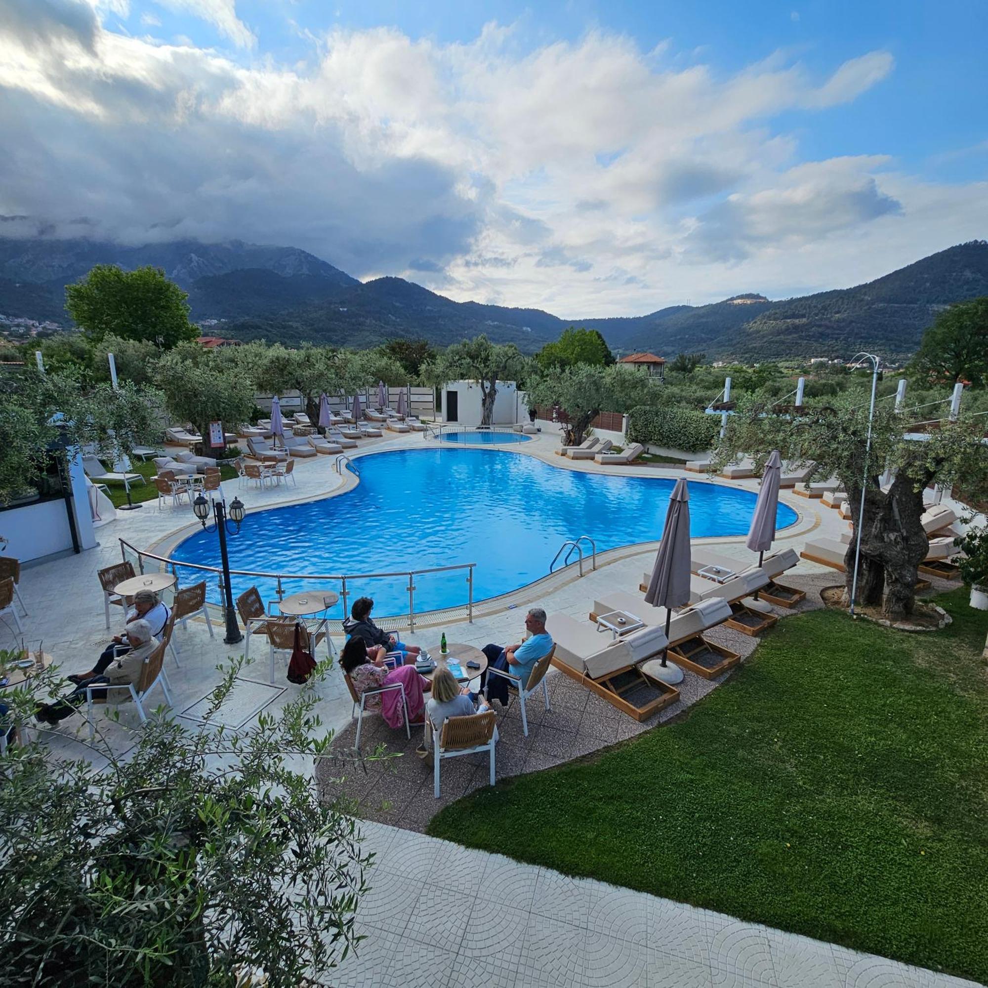 Ocean Beach Hotel Skala Potamia  Eksteriør billede