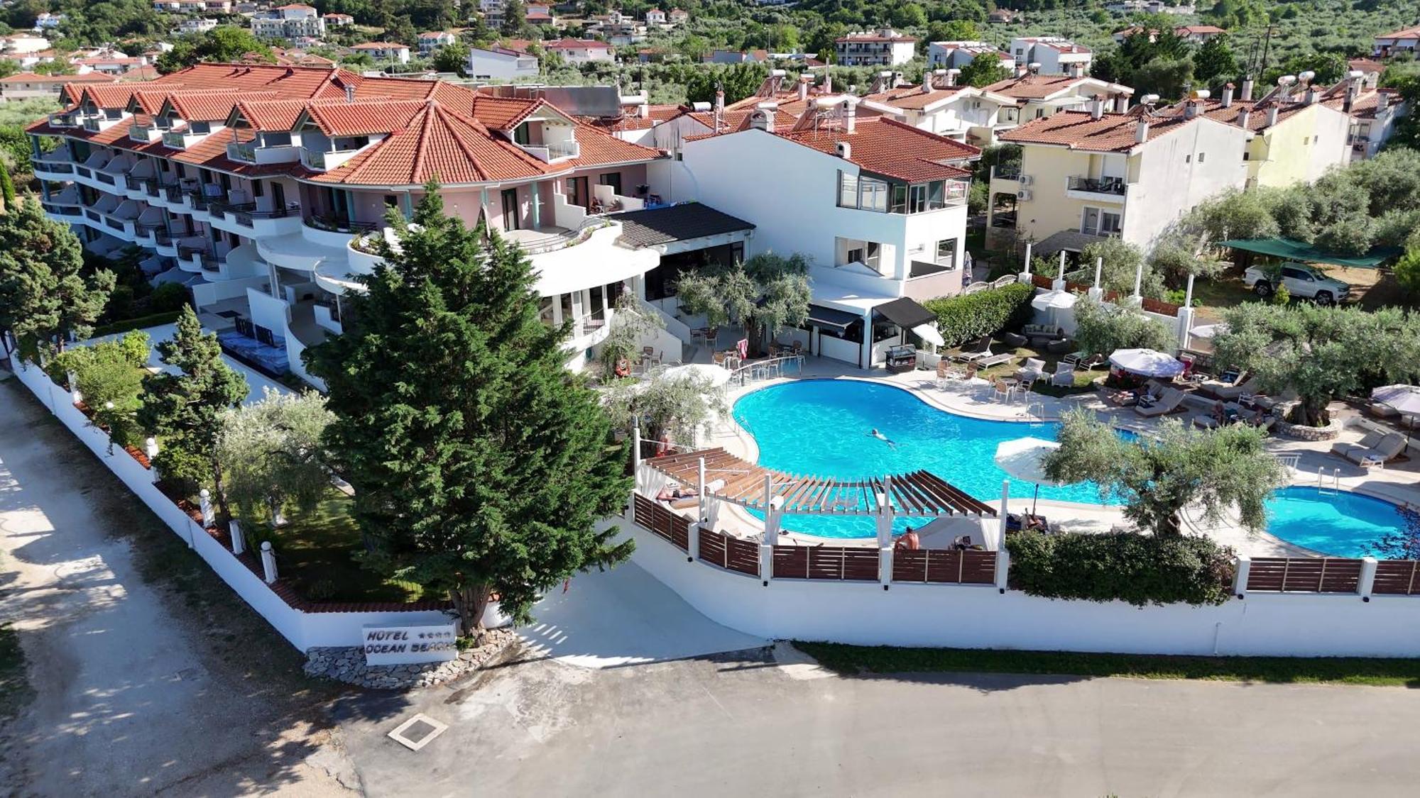 Ocean Beach Hotel Skala Potamia  Eksteriør billede